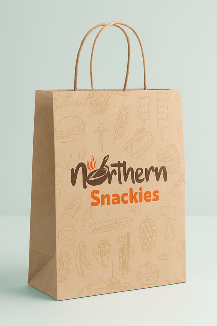 Cetak paperbag kraft custom